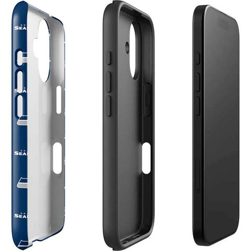 NFL Seattle Seahawks Blitz Series iPhone 16 Impact Case